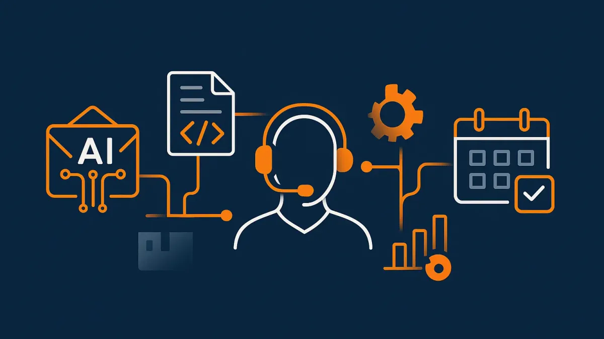5 KI-Workflows, mit denen Ihr Unternehmen jede Woche Zeit spart